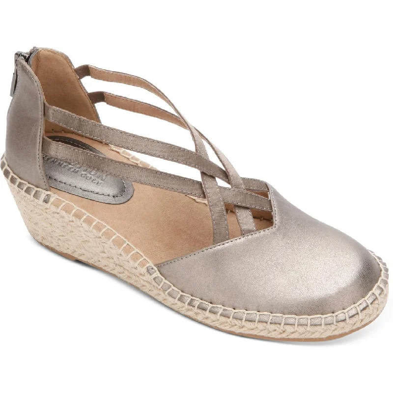 Style Redefined Kenneth Cole Reaction Womens Clo Elastic  Strappy Wedge Sandals
