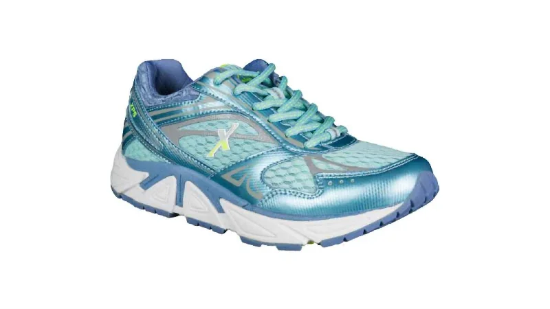 Ladies Genesis Extra Wide Sneakers In Ocean/lilac