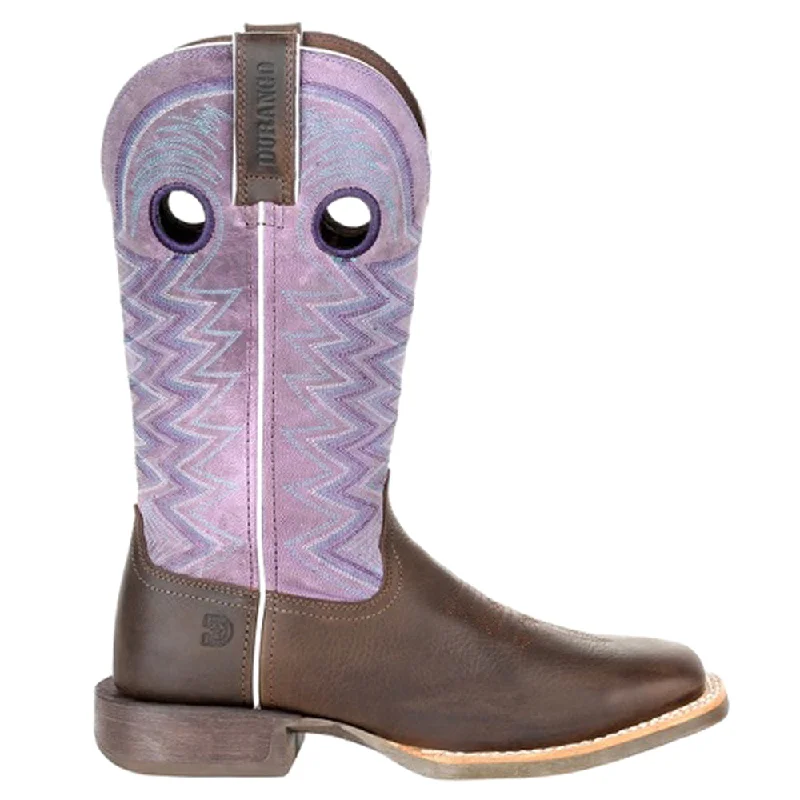 Daily Deals Lady Rebel Pro Amethyst Western Square Toe Cowboy Boots