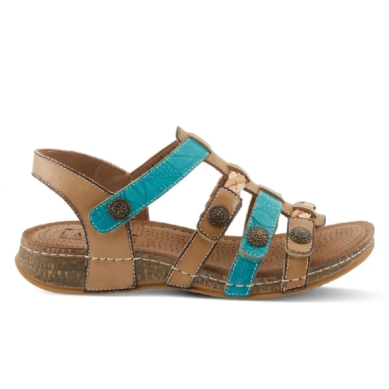 Fresh Fashion Discounts L'Artiste By Spring Step Women's Delila - Beige Multi