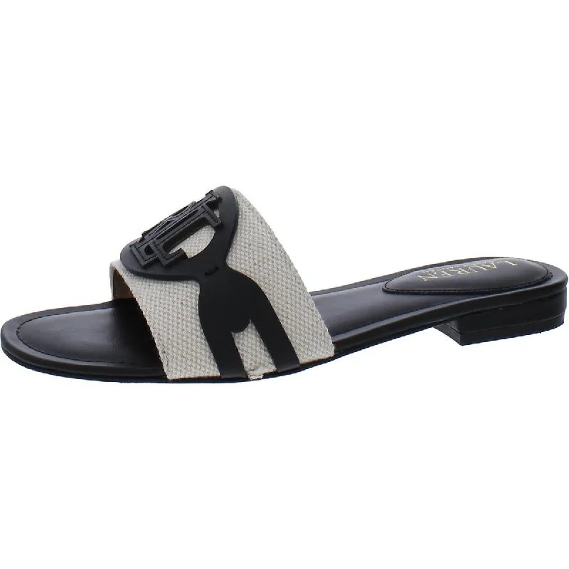 Lauren Ralph Lauren Womens ALEGRA Logo Slide Sandals