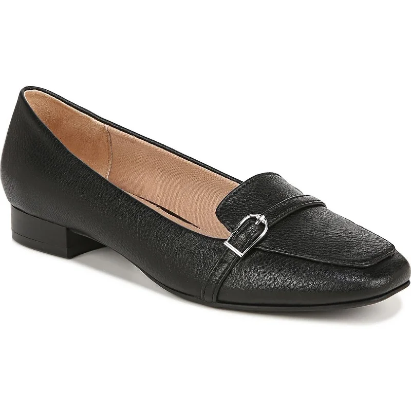 Trendy Women's Wear Collection LifeStride Womens Catalina Faux Leather Buckle Loafer Heels Trendy Women's Wear Collection LifeStride Womens Catalina Faux Leather Buckle Loafer Heels