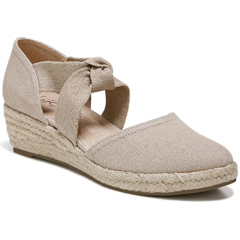 Unleash Your Fashion LifeStride Womens Kascade Canvas Strappy Espadrilles