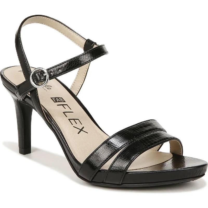 Effortless Style, Endless Impact LifeStride Womens Miracle Padded Insole Open Toe Ankle Strap Effortless Style, Endless Impact LifeStride Womens Miracle Padded Insole Open Toe Ankle Strap