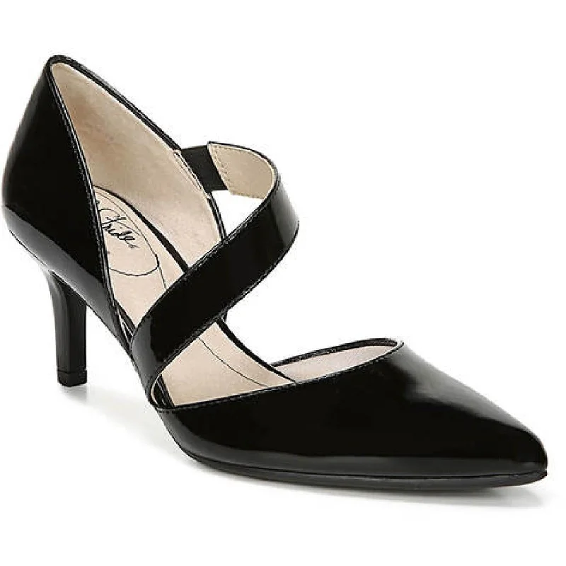 Comfortable Flats LifeStride Womens Suki Padded Insole Slip On D'Orsay Heels