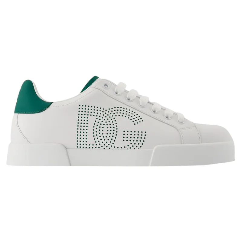 Low Top Sneakers - Dolce&Gabbana - Leather - White