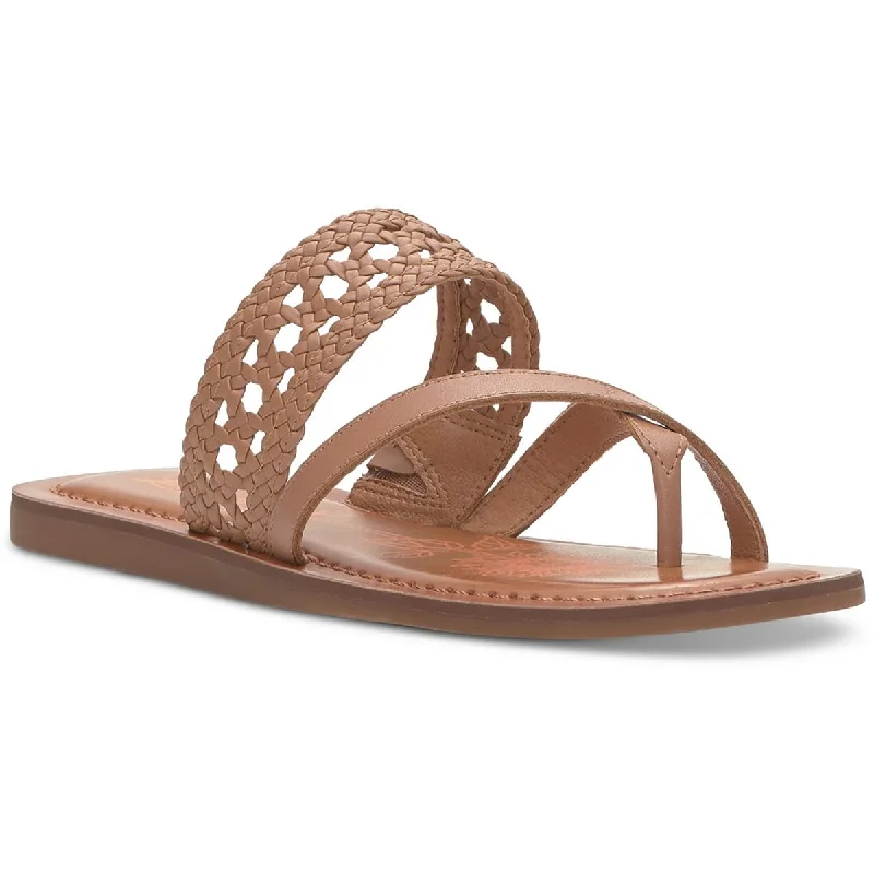 Lucky Brand Womens BECKERY Open Toe Slip On Thong Sandals