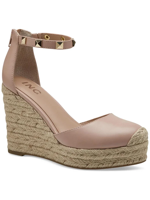 Premium Style Offers Masin Womens Faux Leather Closed Toe Wedge Sandals