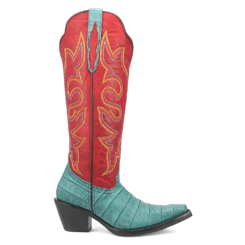 Casual Women's Flats Matilda Embroidered Snip Toe Cowboy Boots