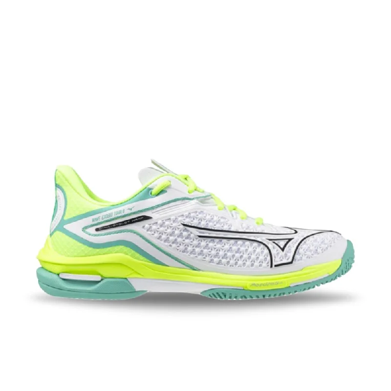 Mizuno Women's Wave Exceed Tour 6 AC - White/Black