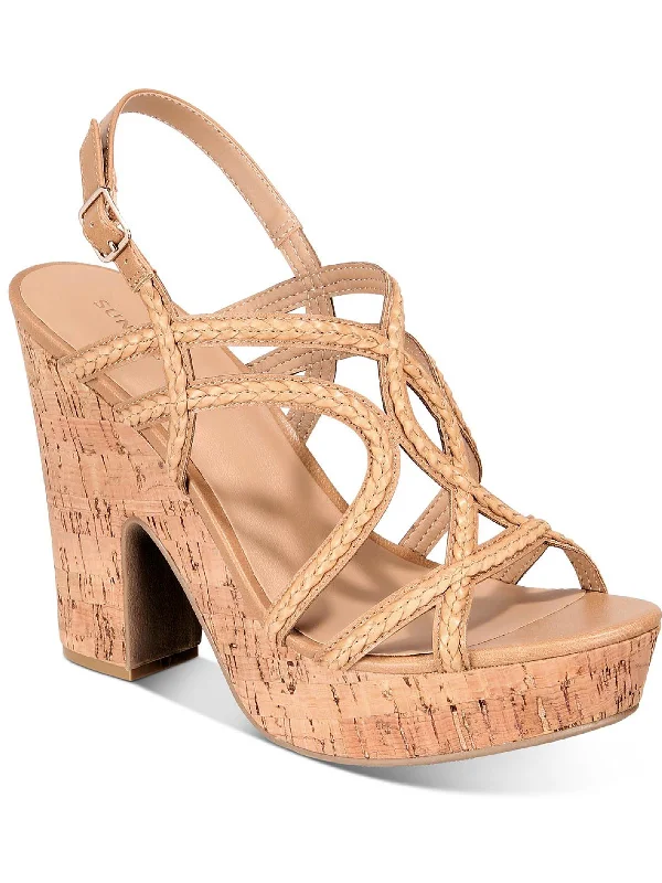 Bid Farewell To The Old Season Nadiya Womens Cork Pumps Platform Sandals