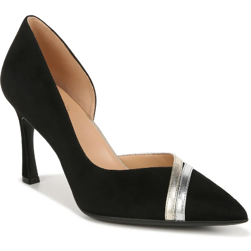 Vintage-Inspired Shoes Deal Naturalizer Womens Aubrey Suede Pointed Toe D'Orsay Heels Vintage-Inspired Shoes Deal Naturalizer Womens Aubrey Suede Pointed Toe D'Orsay Heels