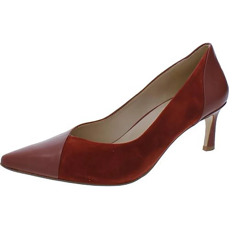 Hot Brand Discounts 27 Edit Womens Faris Leather Pointed Toe Pumps