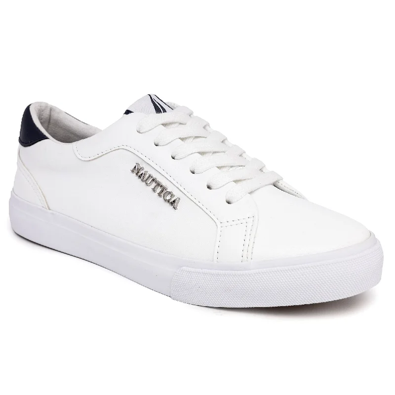 Nautica Logo Lace-Up Sneaker