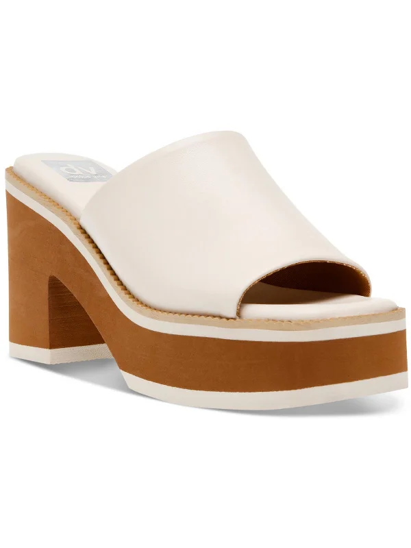 Summer Deals NIKOLE Womens Faux Leather Warm Heels