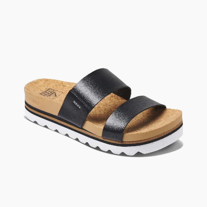 Budget-Friendly Fashion Reef Women's Cushion Vista Hi - Black