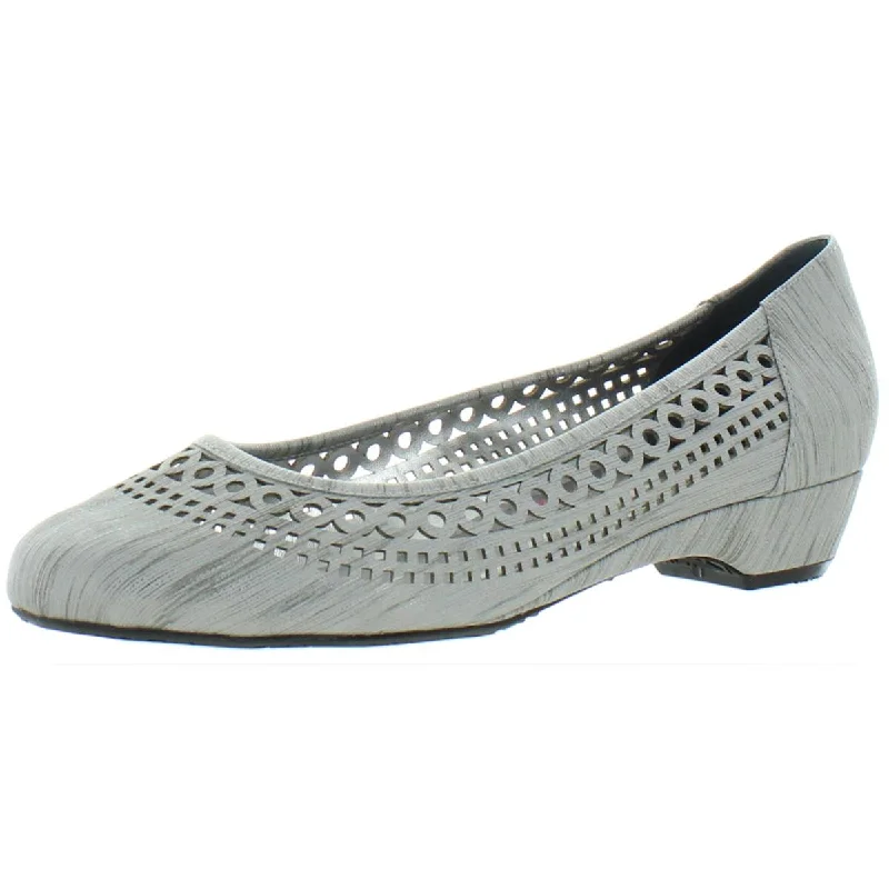 Bid Farewell To The Old Season Ros Hommerson Womens Tina Slip On Laser Cut Kitten Heels Bid Farewell To The Old Season Ros Hommerson Womens Tina Slip On Laser Cut Kitten Heels