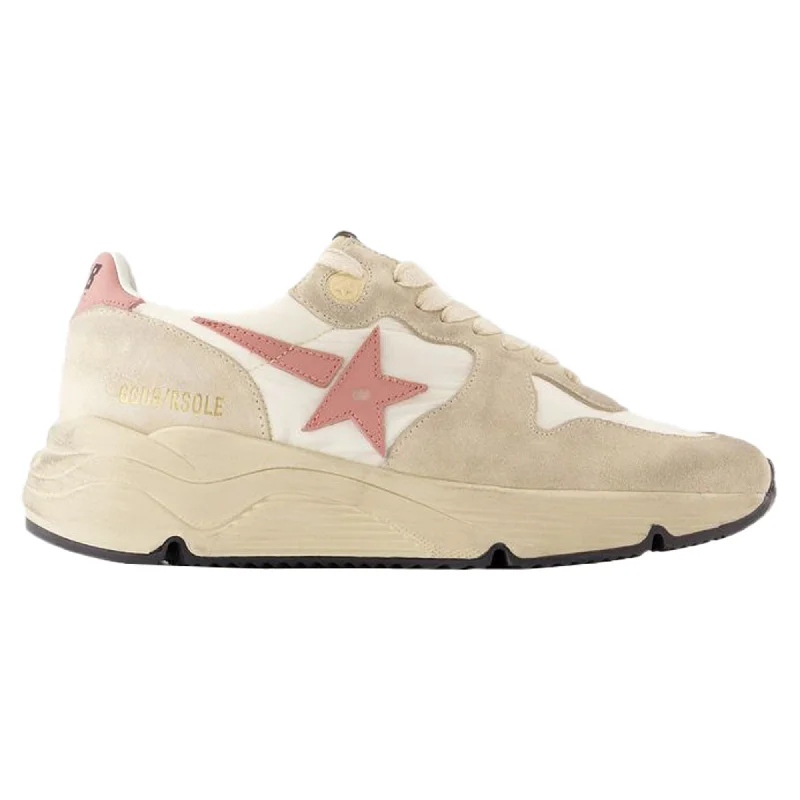 Running Sneakers - Golden Goose Deluxe Brand - Leather - Beige