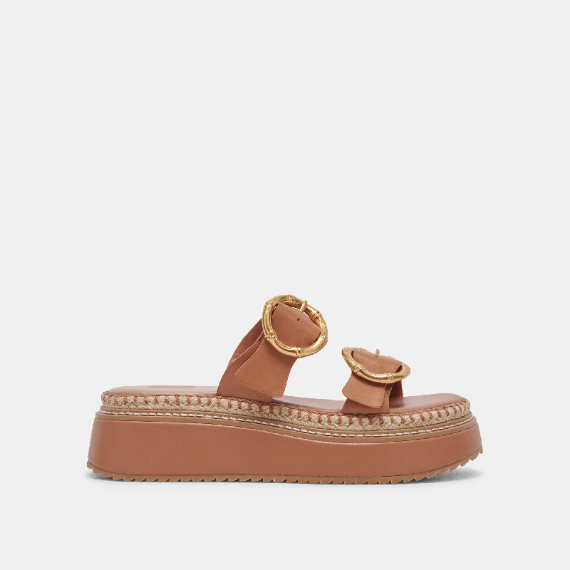 Exclusive Discounts RYSHA SANDALS CIDER LEATHER