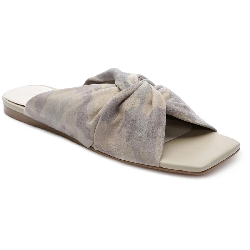 Modish Fashion Discounts Sanctuary Womens Flamingo Suede Slip On Slide Sandals