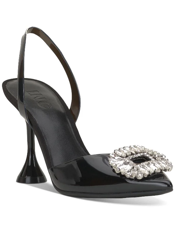 Fashionable Casual Footwear Offers Scienna Womens Embellished Slingback Heels