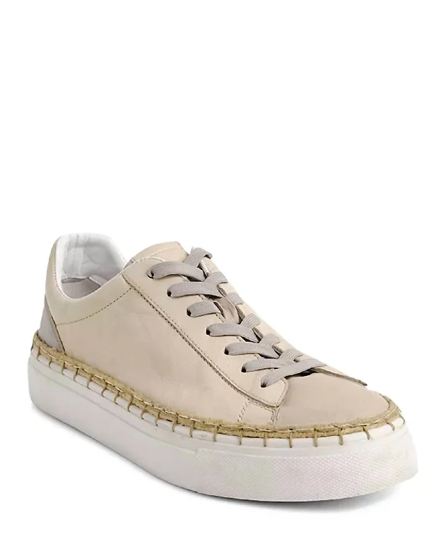 Scotty Sneaker In Beige/tan