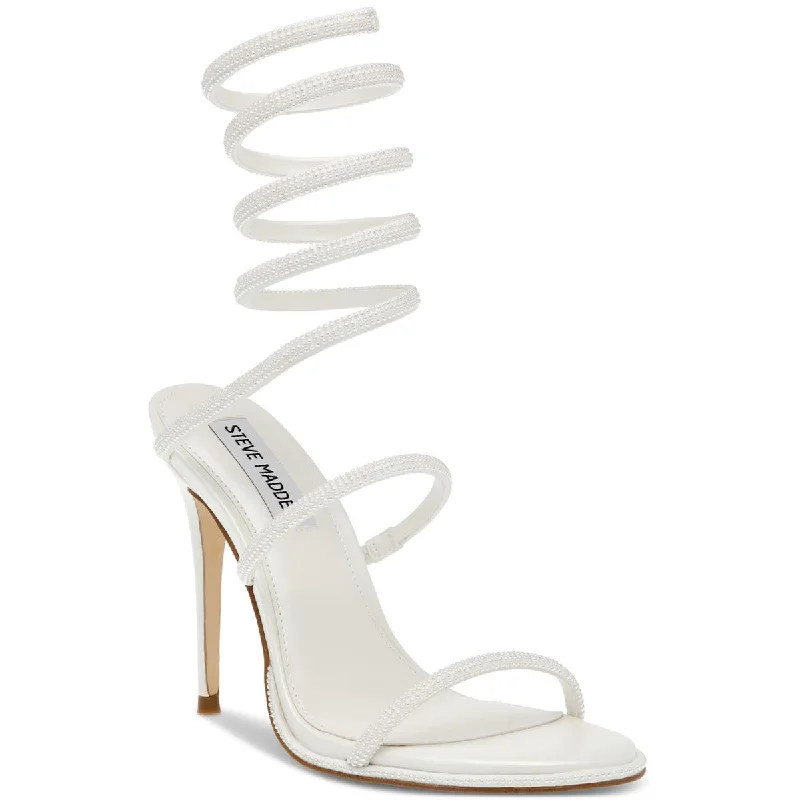 Women's Soft Sole Shoes Steve Madden Womens EXOTICA Wrap Stiletto Heels