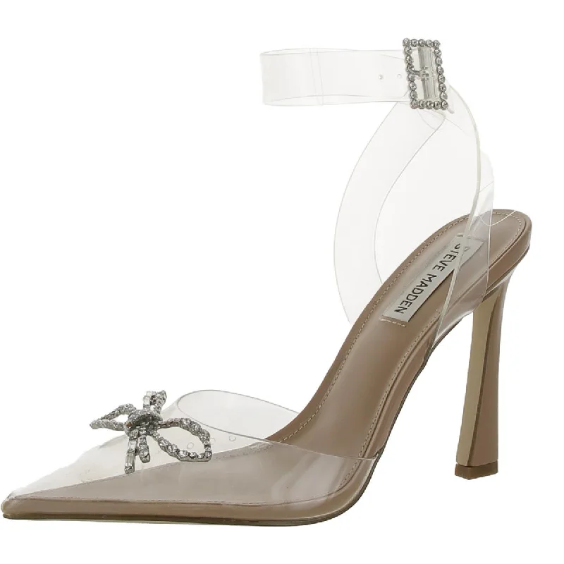 Easy Elegance Sales Steve Madden Womens SARANTOSR Comfort Insole Slingback Heels
