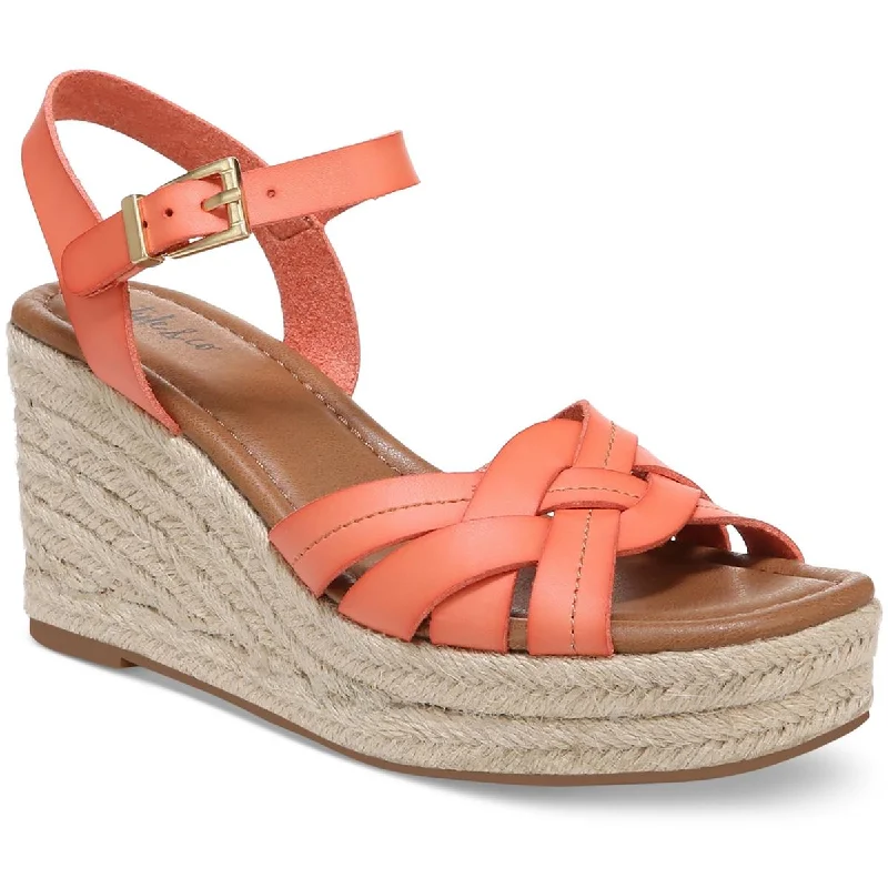 Style & Co. Womens Carresp Ankle Strap Wedge Espadrilles