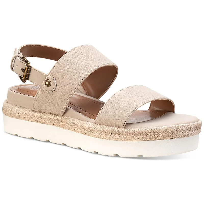Women's Evening Shoes Style & Co. Womens Ferannie Faux Leather Espadrilles