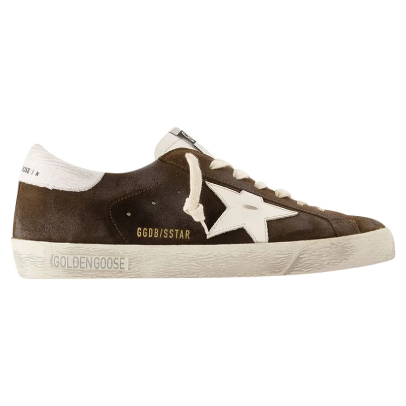 Super Star Sneakers - Golden Goose Deluxe Brand - Leather - Brown