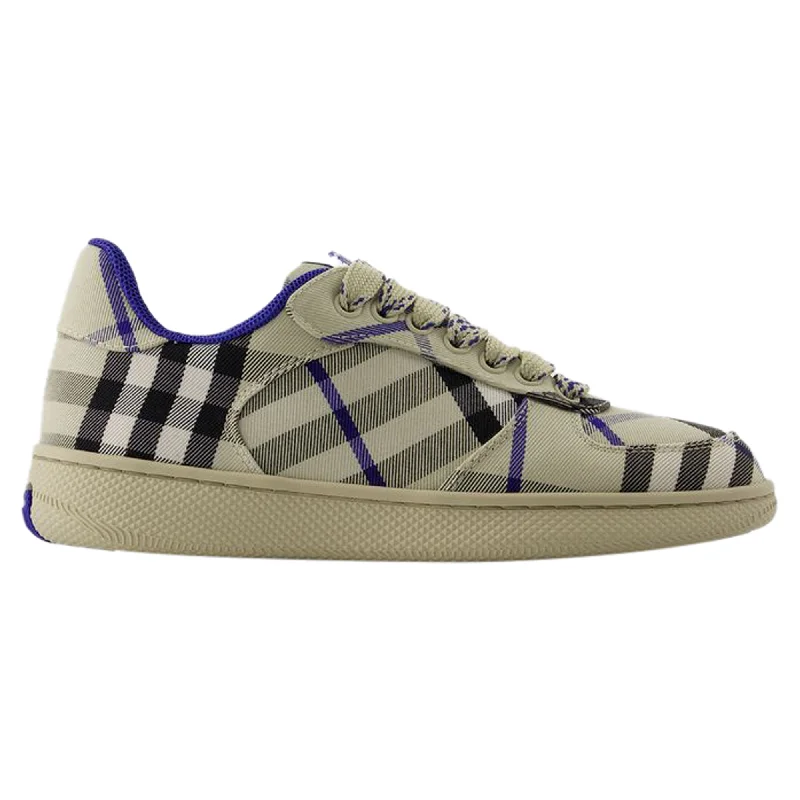 Terrace Sneakers - Burberry - Synthetic - Nude