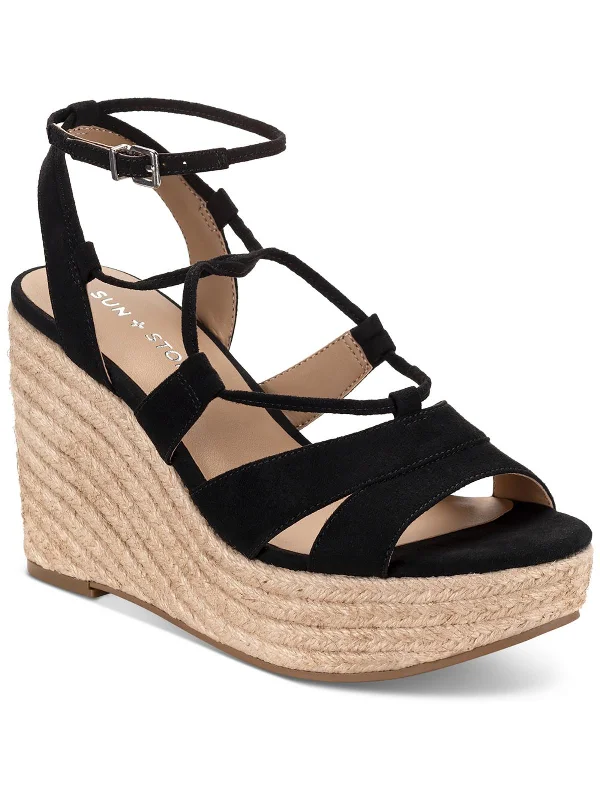 Mega Sales TIINSLEY Womens Ankle strap Strappy Wedge Sandals