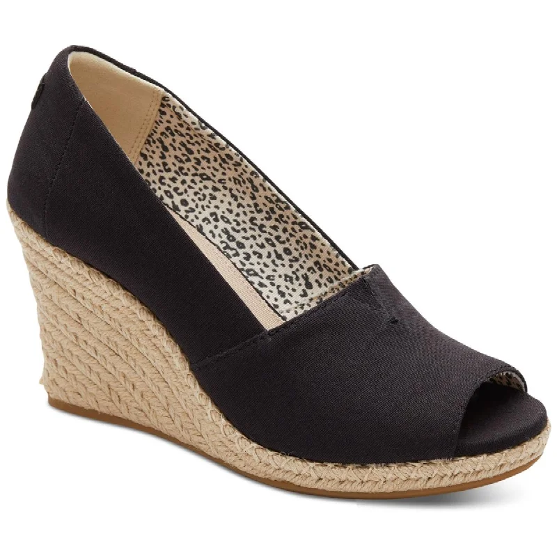Inspired By You, Designed For You Toms Womens Michelle Canvas Slip On Espadrilles