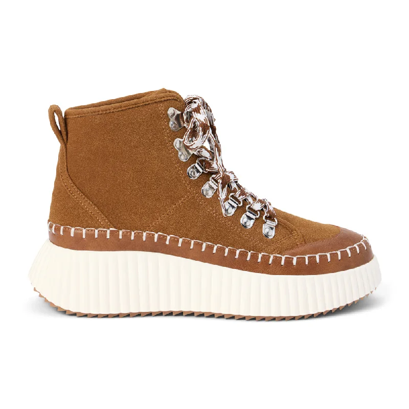 Romantic Chic Deals Trek Platform Lace Up Boots