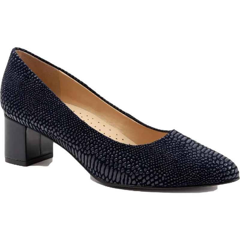 Trend Forward Threads Trotters Womens Kari Pointed Toe Heels