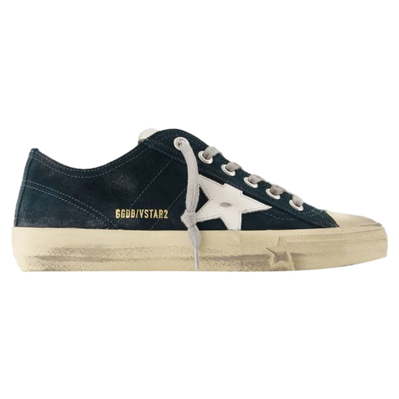 V-Star 2 Sneakers - Golden Goose Deluxe Brand - Leather - Green