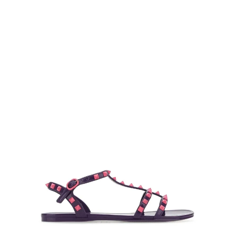 Valentino Garavani Rockstud Ankle Strap Sandals