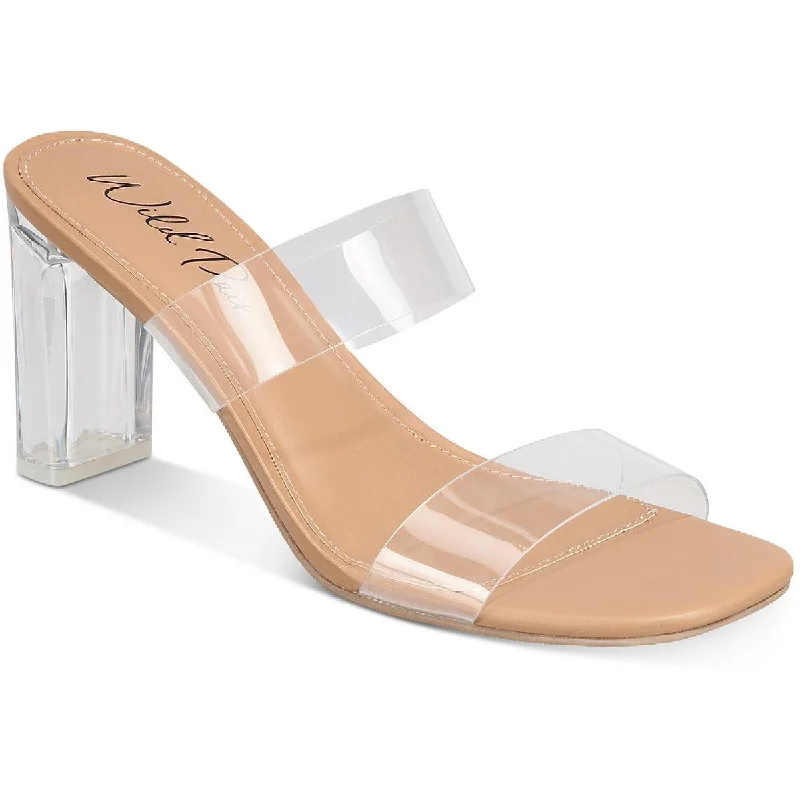 Modern Casual Shoes Wild Pair Womens Zandriav Open Toe Slip On Heels