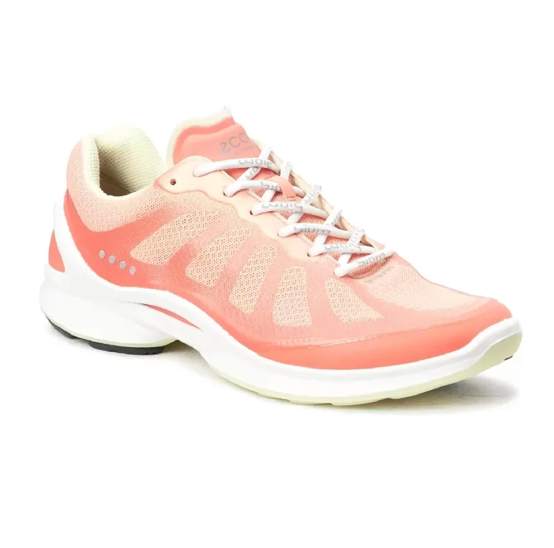 Women's Biom Fjuel Racer Sneaker In Coral Blush/coral/popcorn