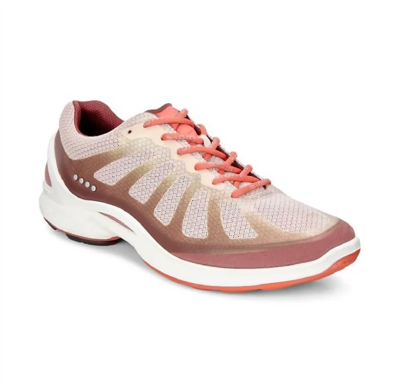 Women's Biom Fjuel Racer Sneaker In Petal Trim/rose Dust/coral Blush