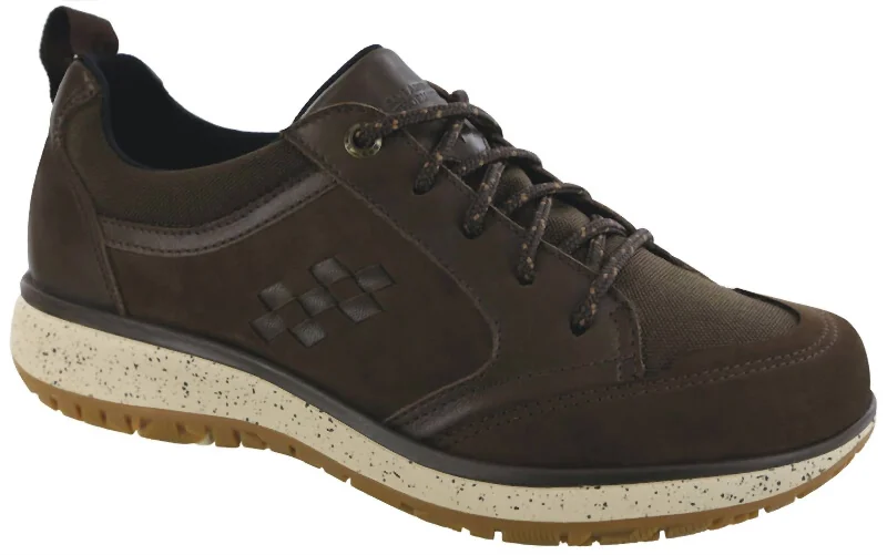 Women's Boulder Lace Up Sneaker - Medium Width In Smores