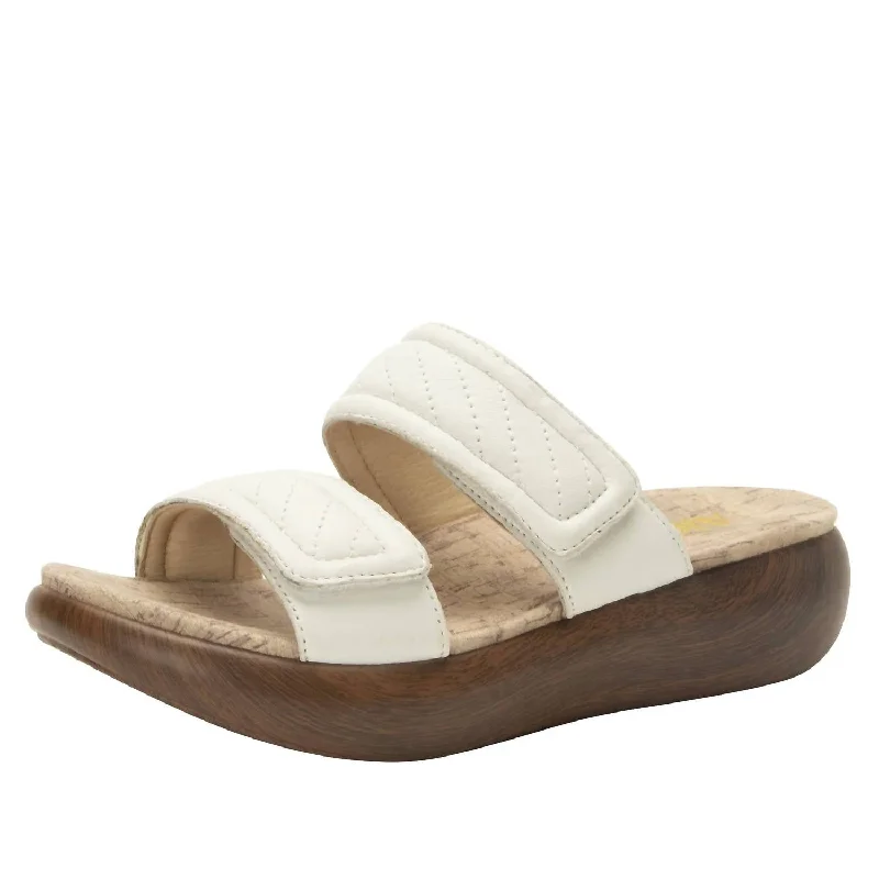 Women's Brayah Rocker Sandal In White