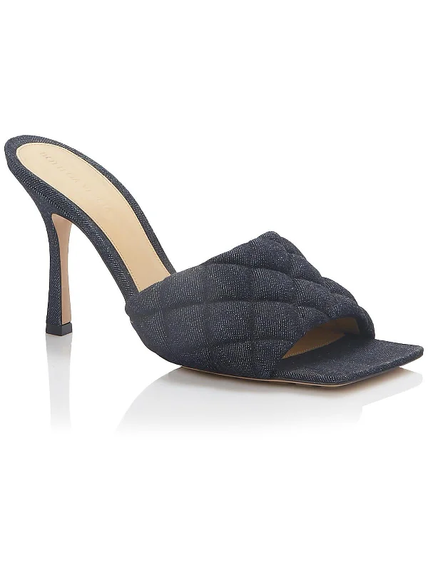 Exclusive Designer Shoes Sale Womens Denim Siletto Heels