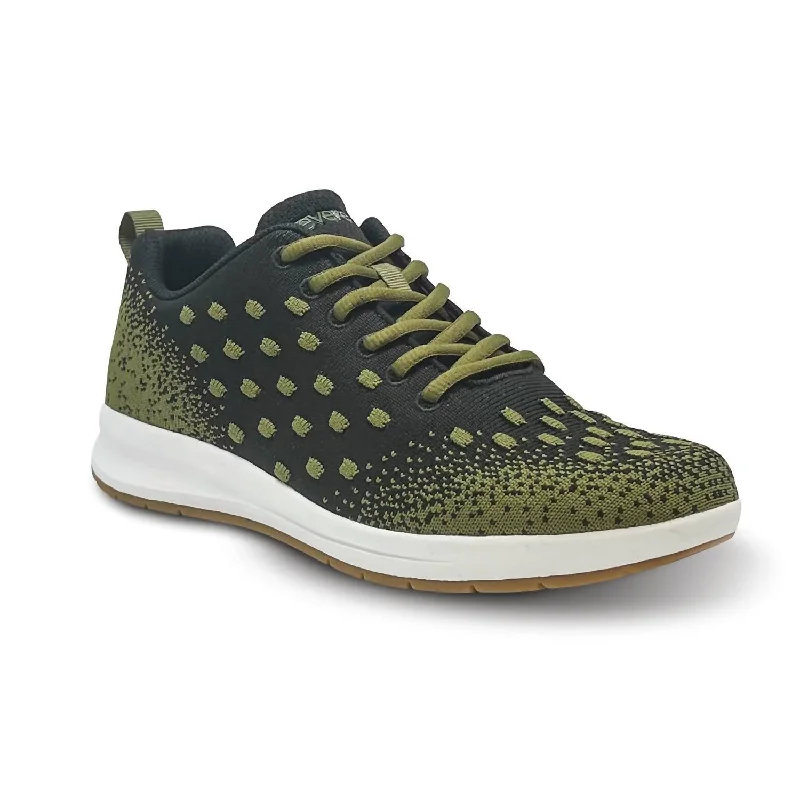 Women's Haiti Lace Up Sneaker - Medium Width In Khaki