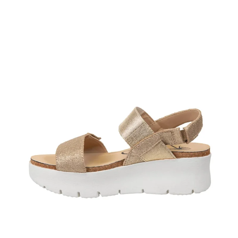 Women's Nova Sandal In Gold