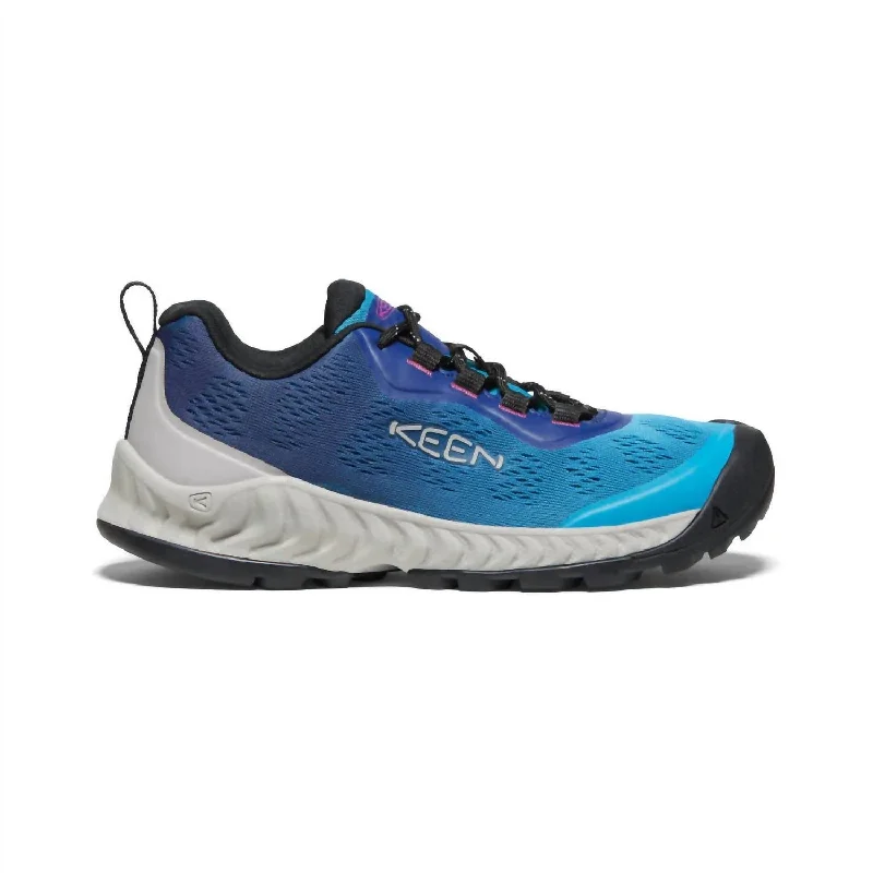 Women's Nxis Speed Shoe In Fjord Blue/ombre