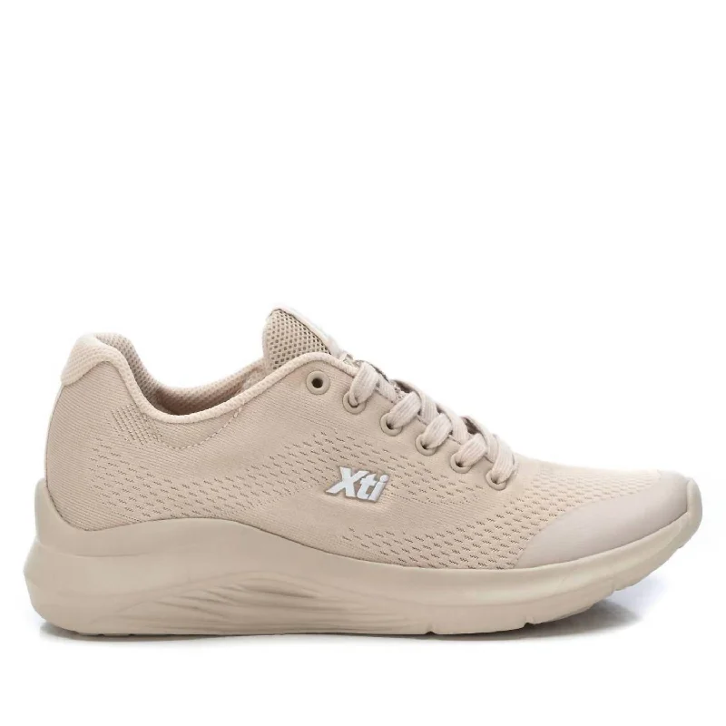 Women's Sneakers In Beige