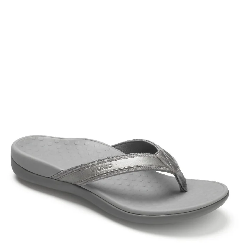 Women's Tide Ii Sandal - Medium Width In Pewter Metallic