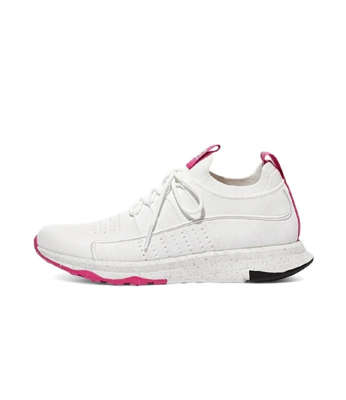 Women's Vitamin Ff E01 Knit Sports Trainers Sneaker In Urban White Mix